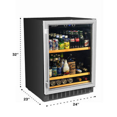 Smith & Hanks 178 Bottle Beverage Cooler (BEV145SRE)