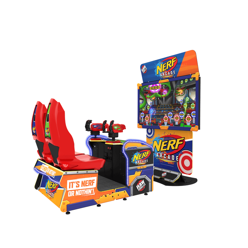 Raw Thrills Nerf Attack Arcade Game (NERF-ARC)