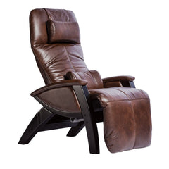 Svago ZGR Plus Chestnut & Black Wood Zero Gravity Recliner (SV395-87-BL)