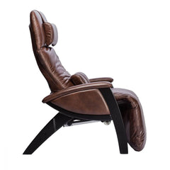 Svago ZGR Plus Chestnut & Black Wood Zero Gravity Recliner (SV395-87-BL)