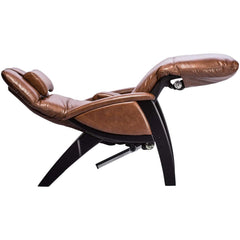 Svago ZGR Plus Cognac & Black Wood Zero Gravity Recliner (SV395-86-BL)