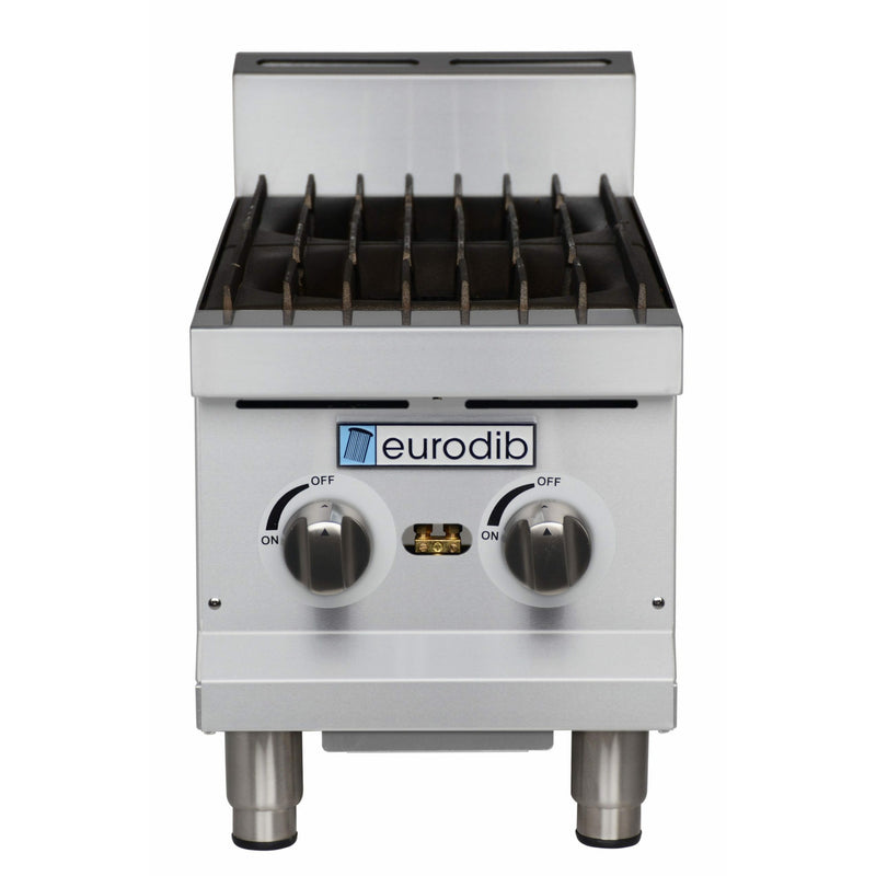 Eurodib 2 Open Burner Hot Plate (T HP212)